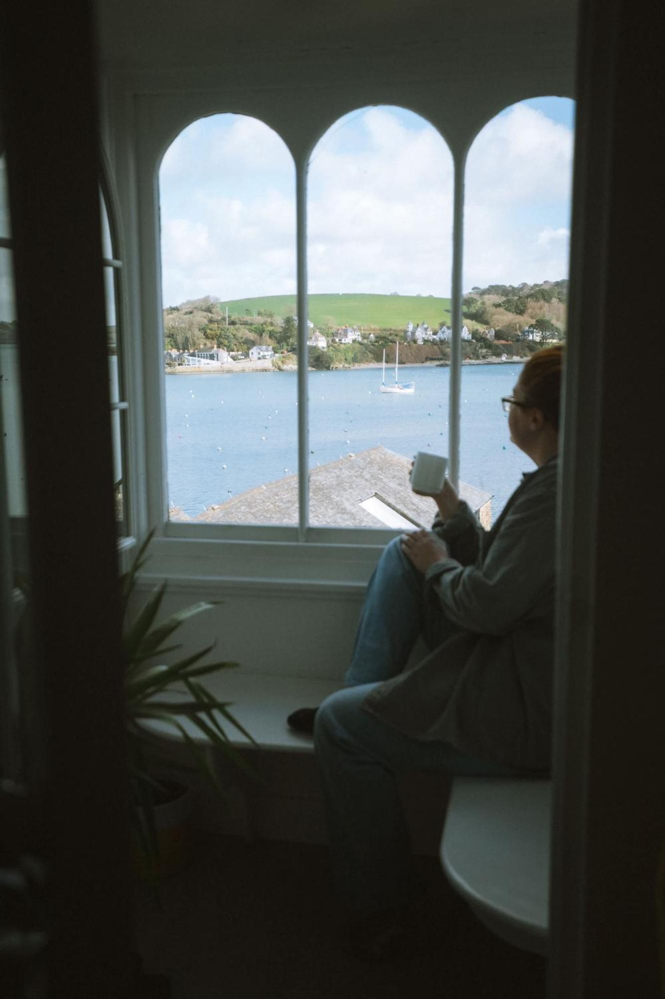Breathtaking High Street Townhouse With Stunning Sea Views At 'The Old Fishermans Townhouse' Falmouth Zewnętrze zdjęcie