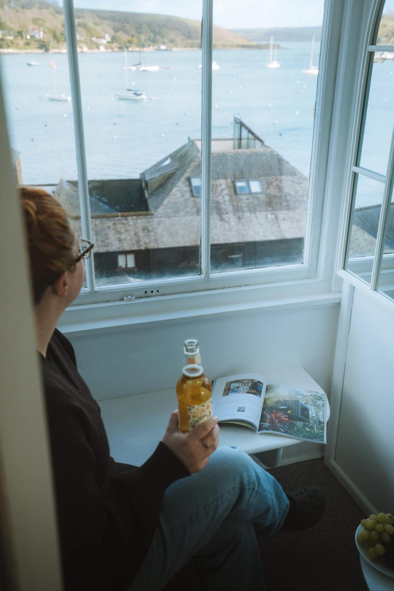 Breathtaking High Street Townhouse With Stunning Sea Views At 'The Old Fishermans Townhouse' Falmouth Zewnętrze zdjęcie