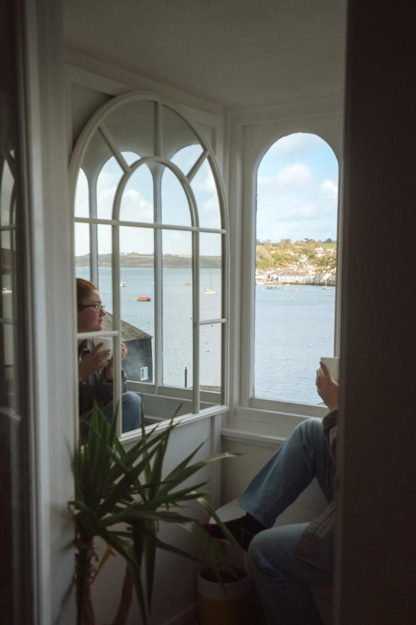 Breathtaking High Street Townhouse With Stunning Sea Views At 'The Old Fishermans Townhouse' Falmouth Zewnętrze zdjęcie